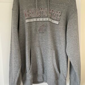 Champion Gray Washington State Cougars Hoodie M